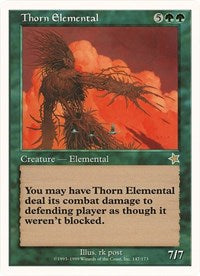 Thorn Elemental (Oversized) [Oversize Cards] | Gam3 Escape