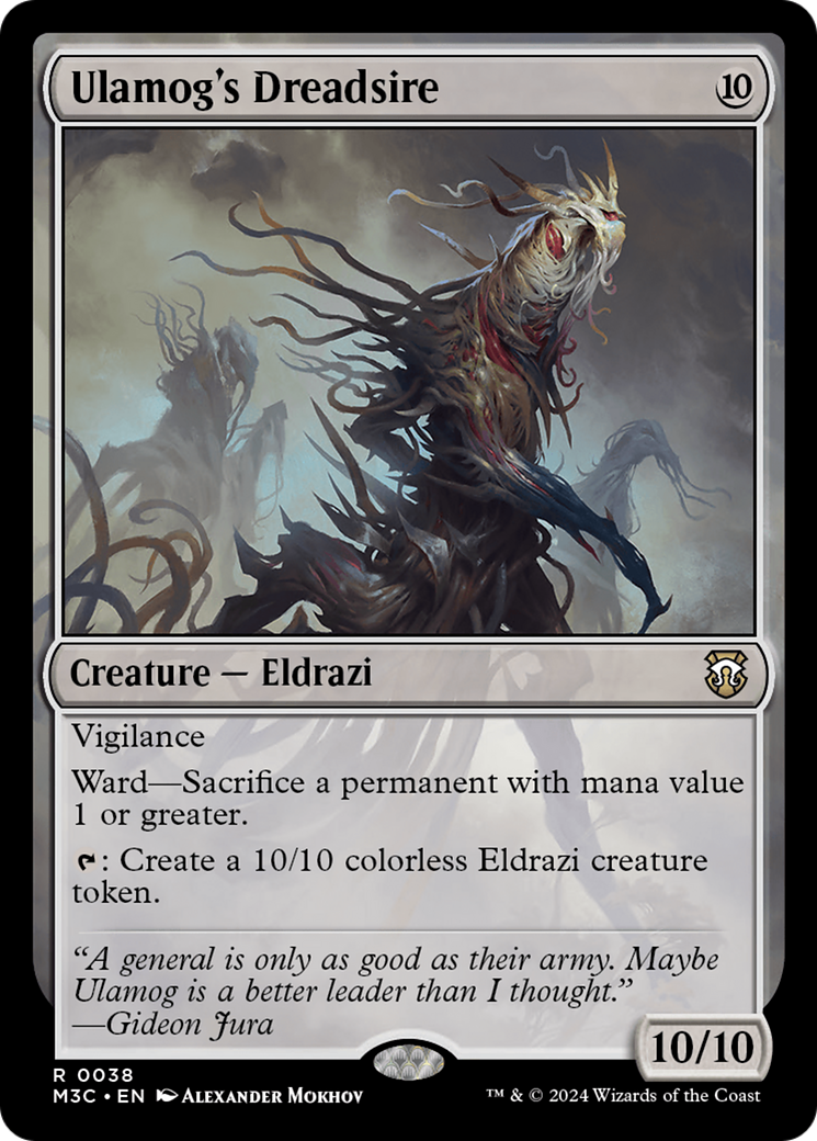 Ulamog's Dreadsire (Ripple Foil) [Modern Horizons 3 Commander] | Gam3 Escape