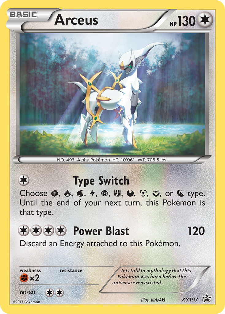 Arceus (XY197) [XY: Black Star Promos] | Gam3 Escape