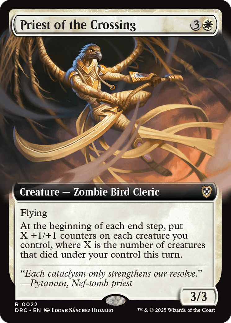 Priest of the Crossing (Extended Art) [Aetherdrift Commander] | Gam3 Escape