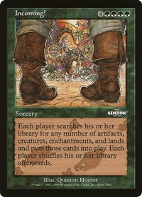 Incoming! (Oversized) [Oversize Cards] | Gam3 Escape