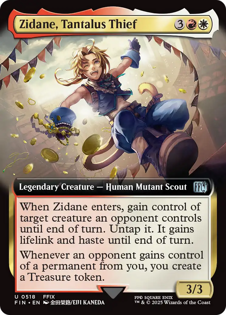 Zidane, Tantalus Thief (Extended Art) [FINAL FANTASY] | Gam3 Escape