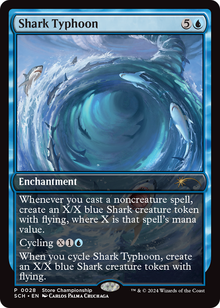 Shark Typhoon (Store Championship) [Bloomburrow Promos] | Gam3 Escape