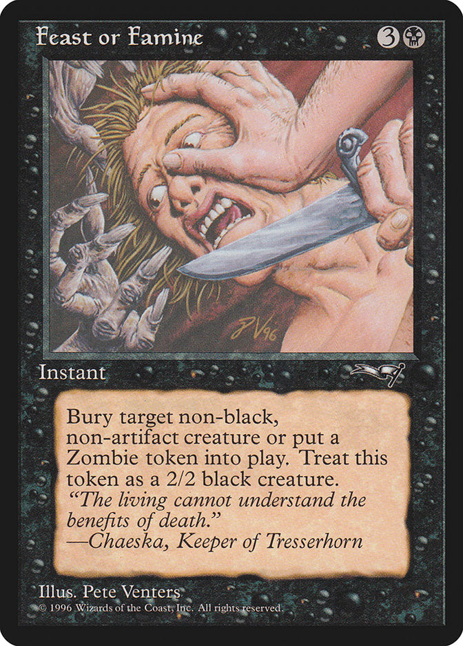 Feast or Famine (Face Pressed) [Alliances] | Gam3 Escape
