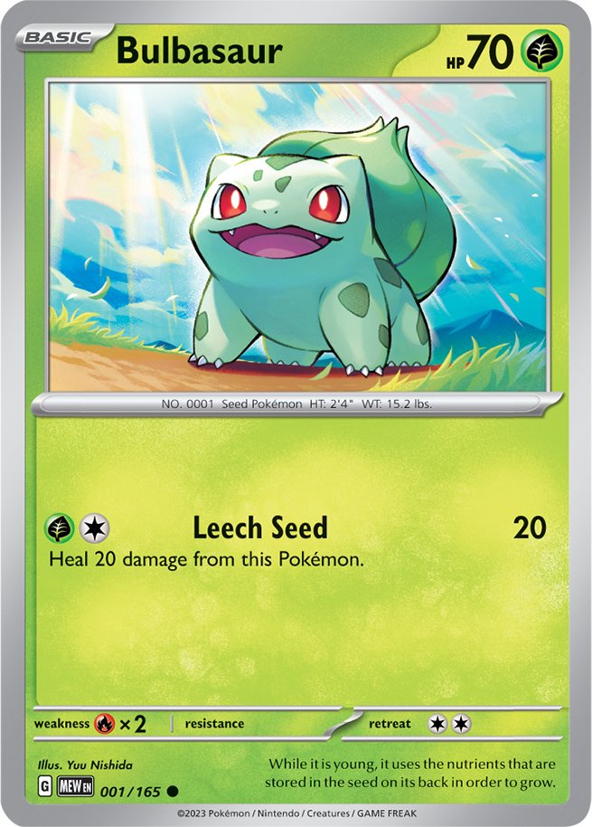 Bulbasaur (001/165) [Scarlet & Violet 151] | Gam3 Escape