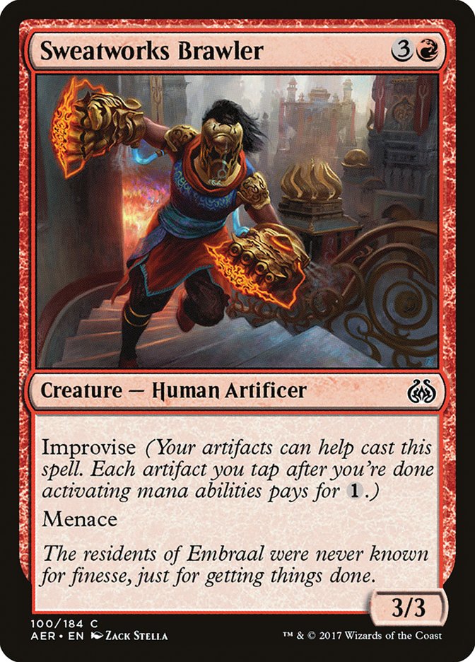 Sweatworks Brawler [Aether Revolt] | Gam3 Escape