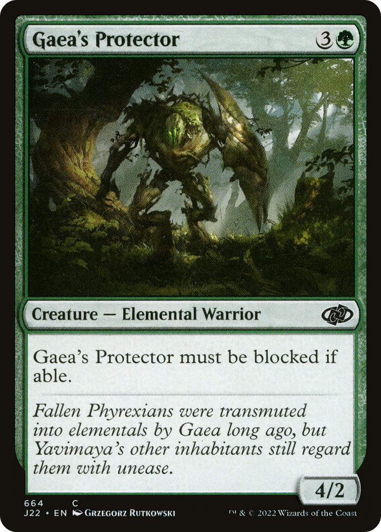 Gaea's Protector [Jumpstart 2022] | Gam3 Escape
