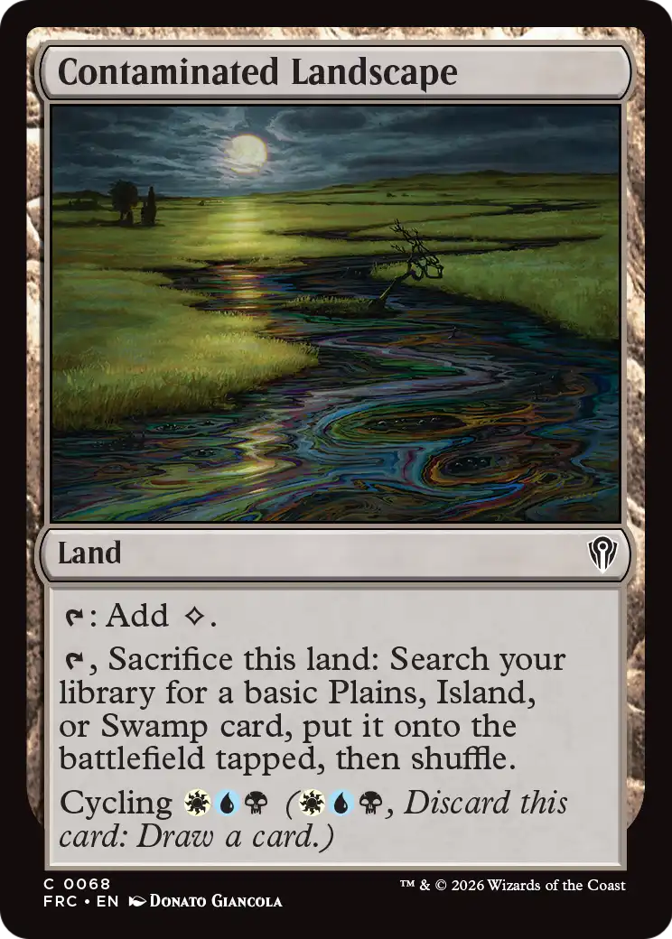 Contaminated Landscape [Reality Fracture Commander] | Gam3 Escape