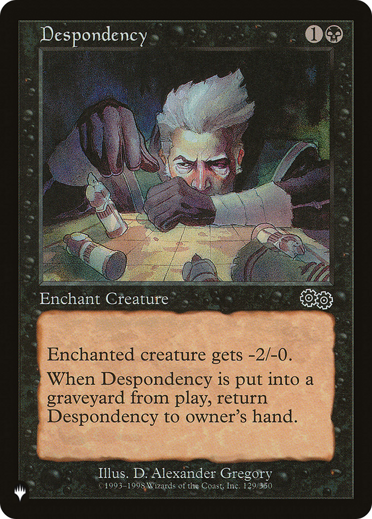 Despondency [The List Reprints] | Gam3 Escape