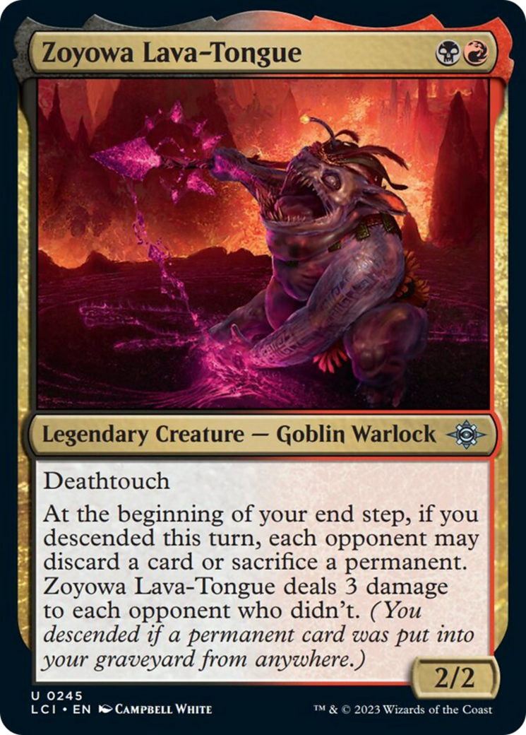 Zoyowa Lava-Tongue [The Lost Caverns of Ixalan] | Gam3 Escape