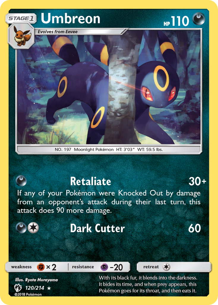 Umbreon (120/214) [Sun & Moon: Lost Thunder] | Gam3 Escape