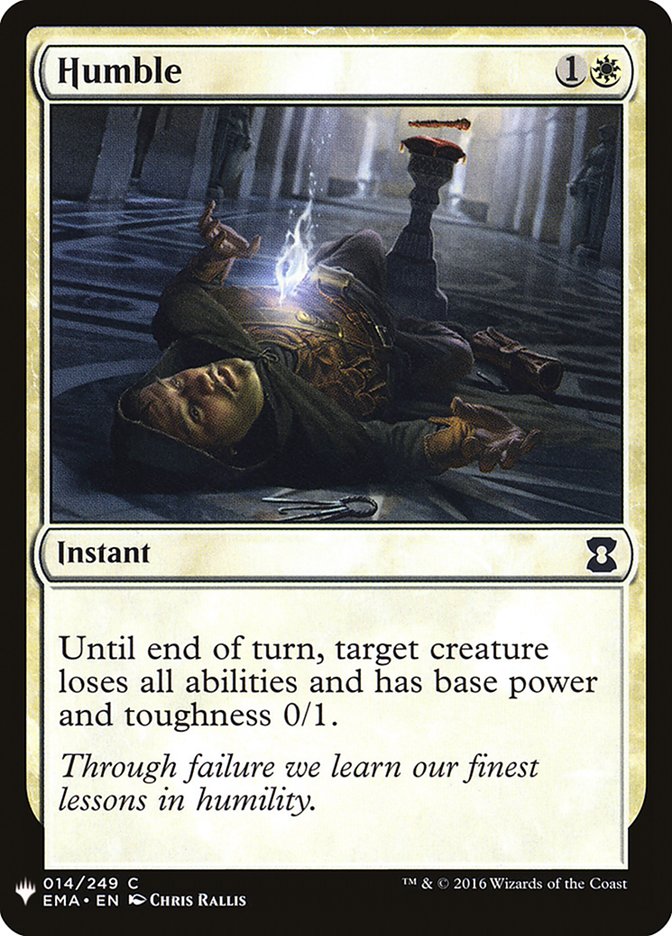Humble [Mystery Booster] | Gam3 Escape