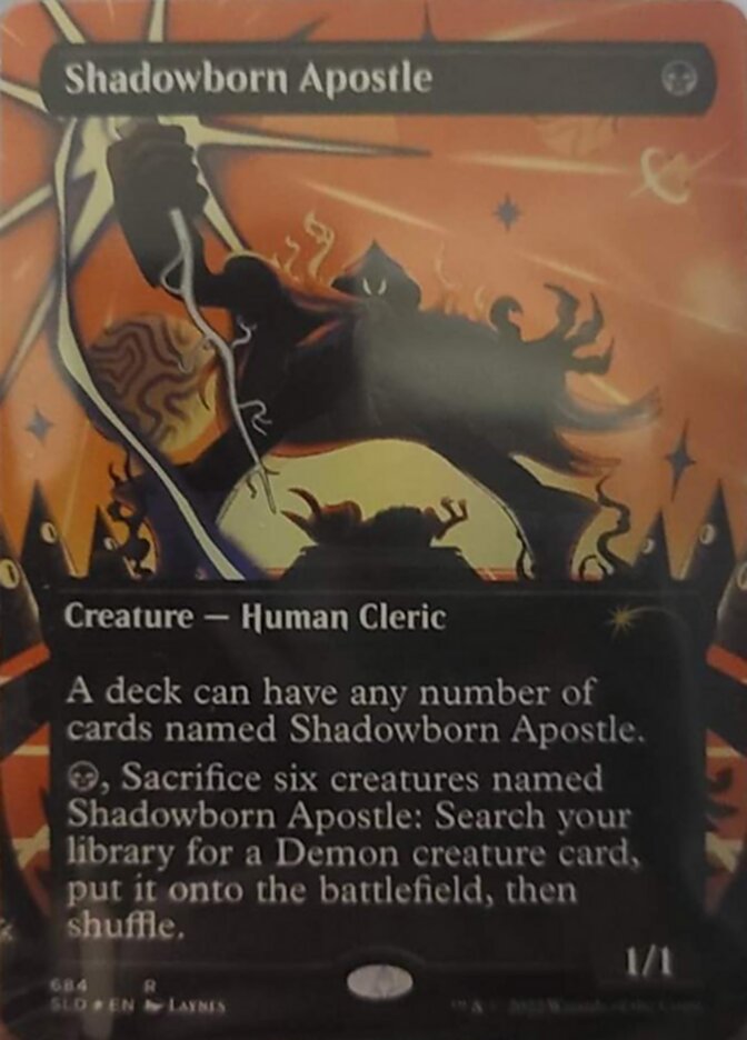 Shadowborn Apostle (Borderless) (684) [Secret Lair Drop Promos] | Gam3 Escape