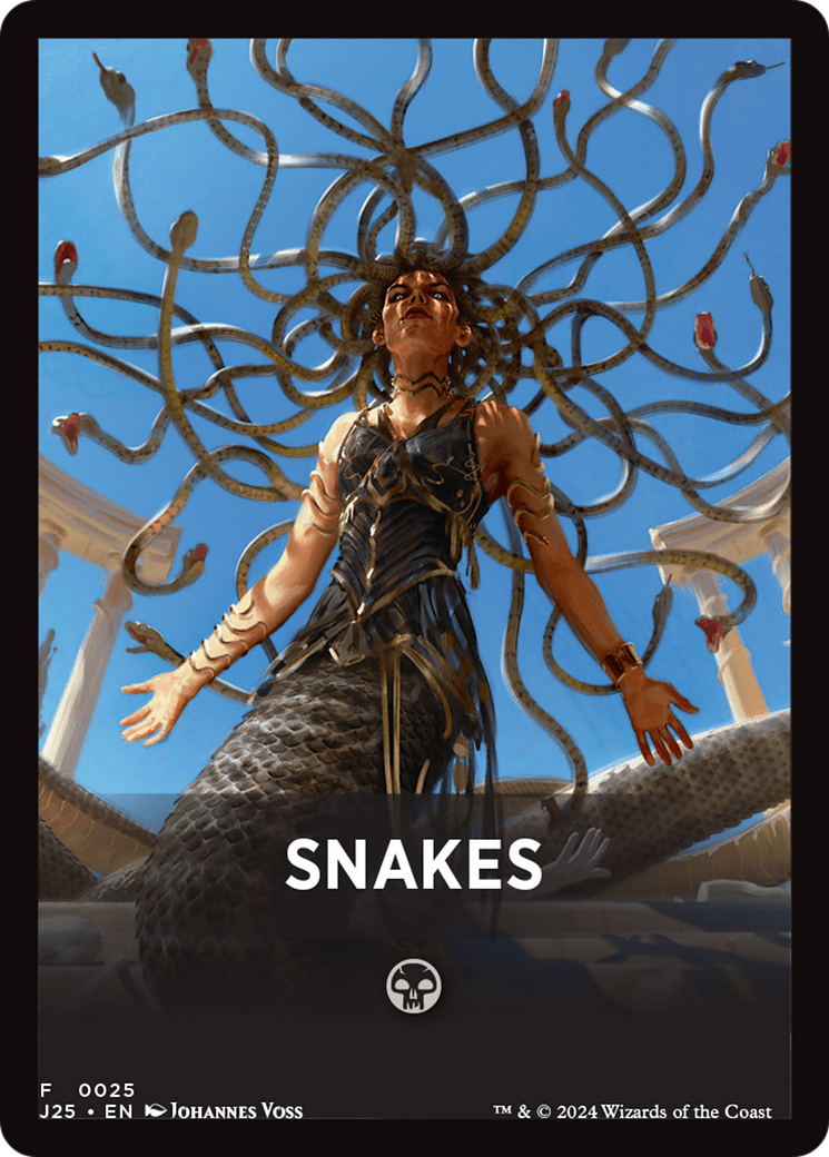 Snakes Theme Card [Foundations Jumpstart Front Cards] | Gam3 Escape