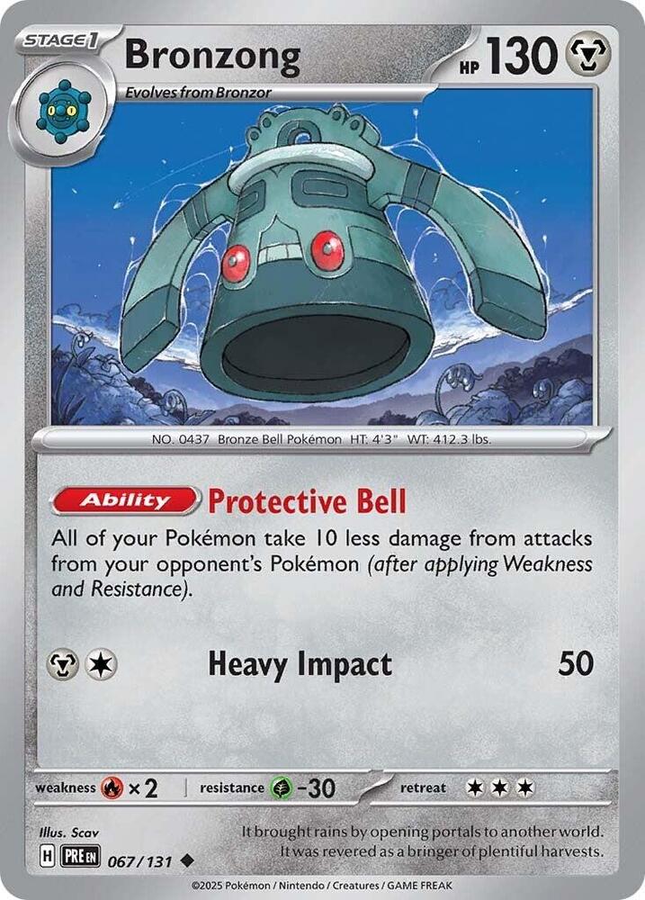 Bronzong (067/131) [Scarlet & Violet: Prismatic Evolutions] | Gam3 Escape