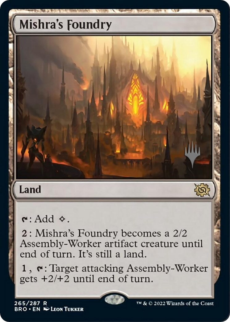 Mishra's Foundry (Promo Pack) [The Brothers' War Promos] | Gam3 Escape