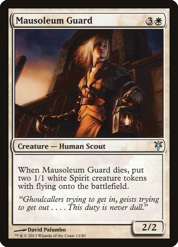 Mausoleum Guard [Duel Decks: Sorin vs. Tibalt] | Gam3 Escape