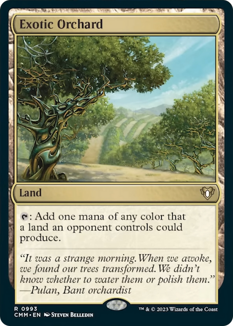 Exotic Orchard [Commander Masters] | Gam3 Escape