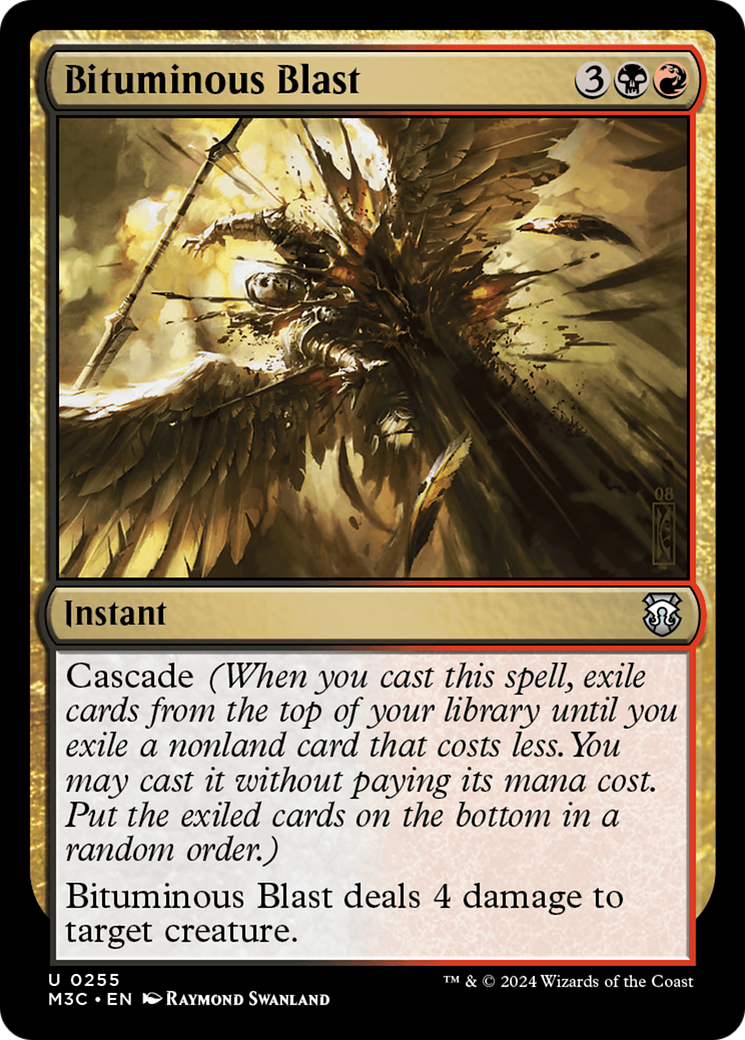 Bituminous Blast [Modern Horizons 3 Commander] | Gam3 Escape