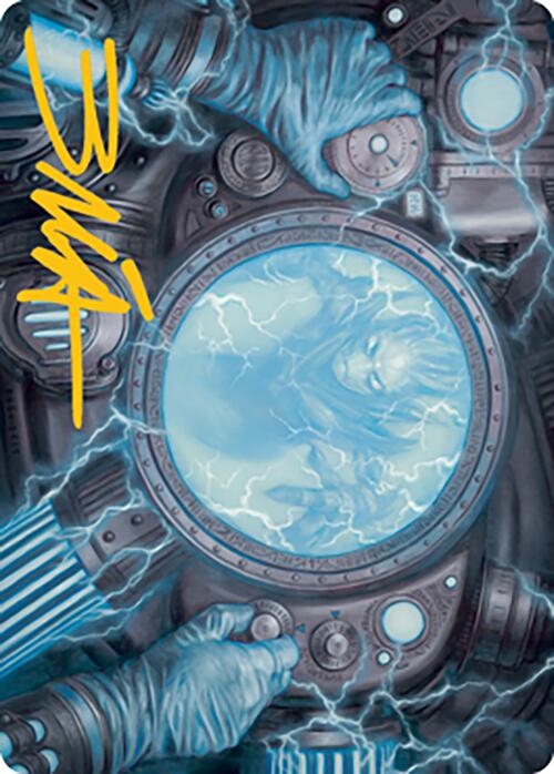 Recalibrate Art Card (Gold-Stamped Signature) [Modern Horizons 2 Art Series] | Gam3 Escape