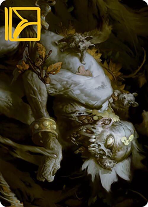 Nested Shambler Art Card (Gold-Stamped Signature) [Modern Horizons 2 Art Series] | Gam3 Escape