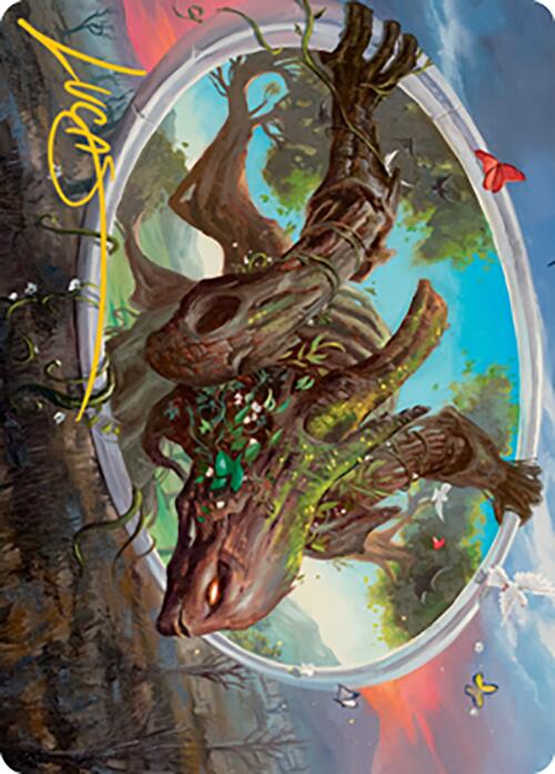 Gaea's Will Art Card (Gold-Stamped Signature) [Modern Horizons 2 Art Series] | Gam3 Escape