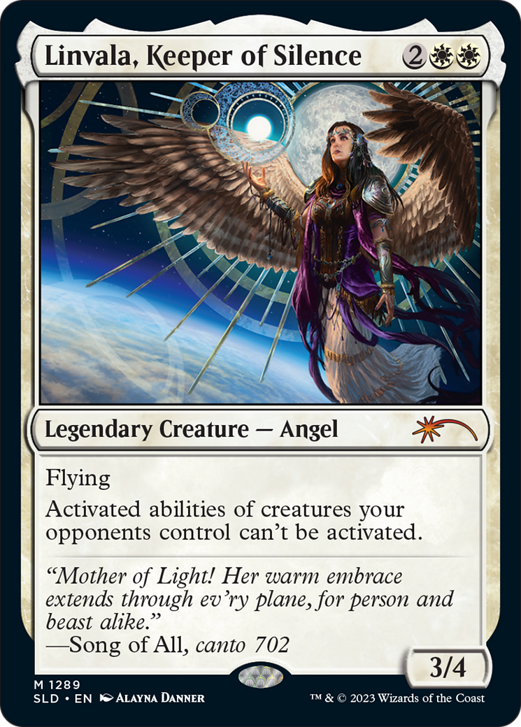 Linvala, Keeper of Silence [Secret Lair Drop Series] | Gam3 Escape