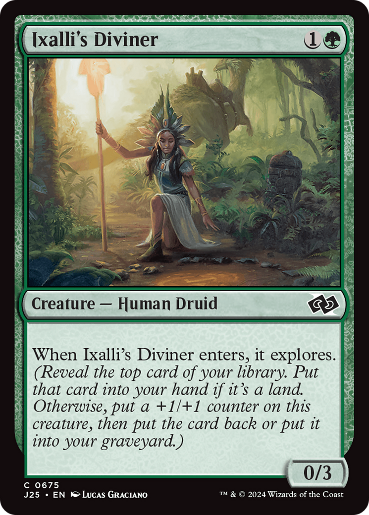 Ixalli's Diviner [Foundations Jumpstart] | Gam3 Escape