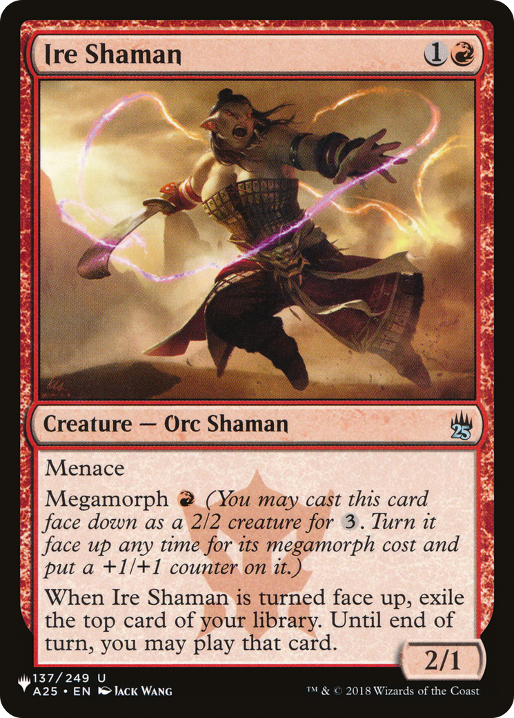 Ire Shaman [The List Reprints] | Gam3 Escape