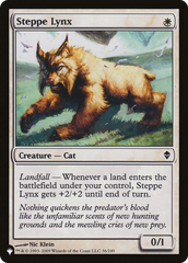 Steppe Lynx [The List Reprints] | Gam3 Escape