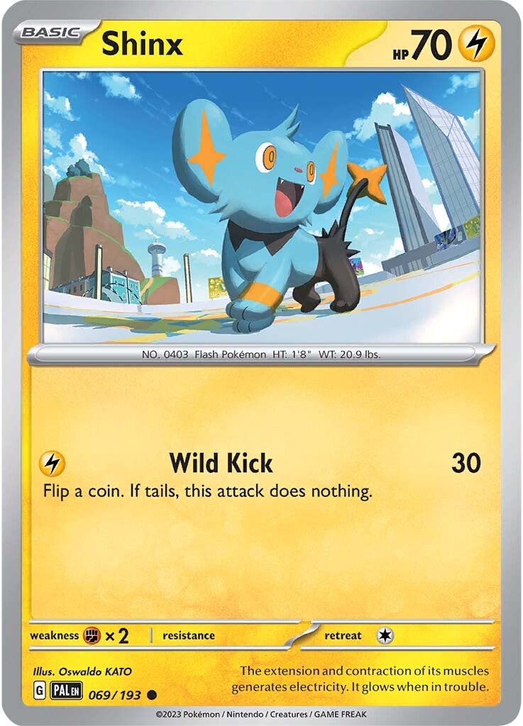 Shinx (069/193) [Scarlet & Violet: Paldea Evolved] | Gam3 Escape