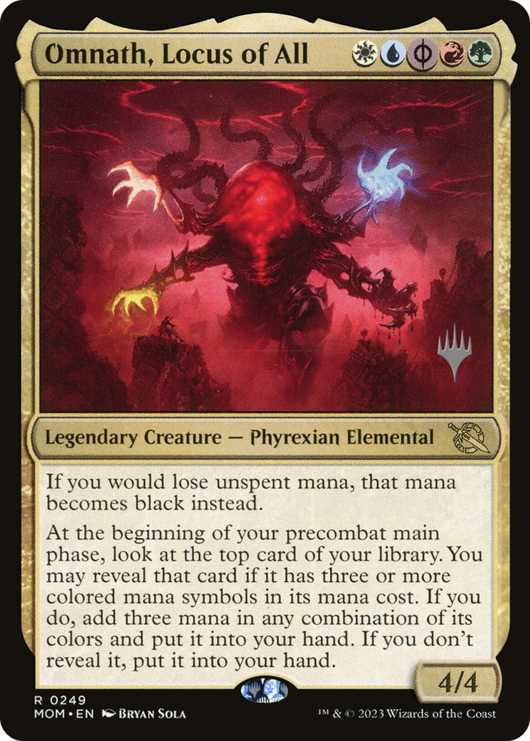 Omnath, Locus of All (Promo Pack) [March of the Machine Promos] | Gam3 Escape