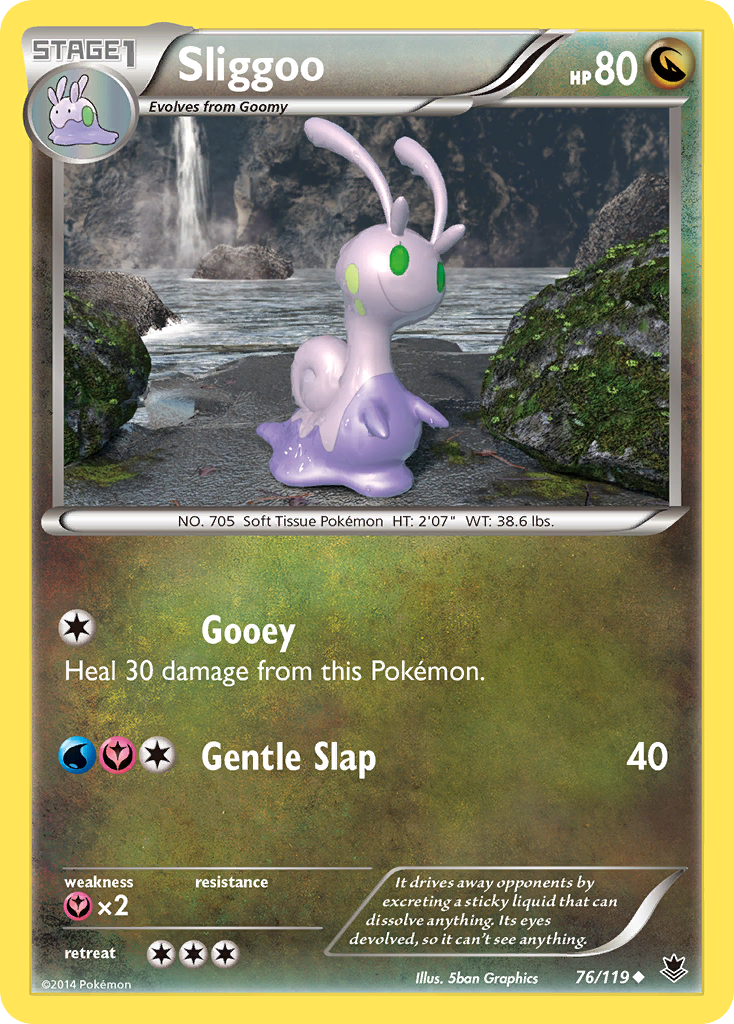 Sliggoo (76/119) [XY: Phantom Forces] | Gam3 Escape