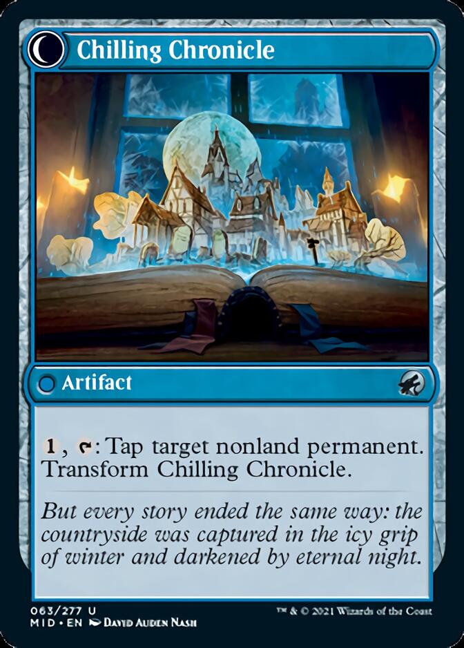 Mysterious Tome // Chilling Chronicle [Innistrad: Midnight Hunt] | Gam3 Escape