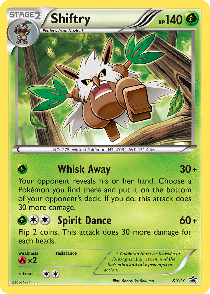 Shiftry (XY23) [XY: Black Star Promos] | Gam3 Escape