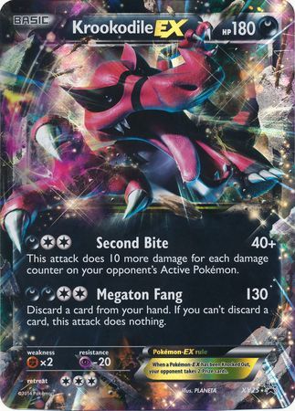 Krookodile EX (XY25) (Jumbo Card) [XY: Black Star Promos] | Gam3 Escape