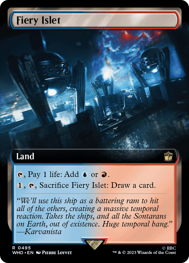 Fiery Islet (Extended Art) [Doctor Who] | Gam3 Escape
