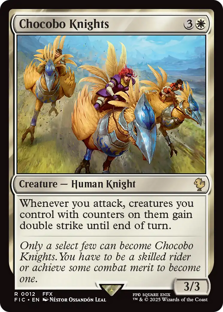 Chocobo Knights [FINAL FANTASY Commander] | Gam3 Escape