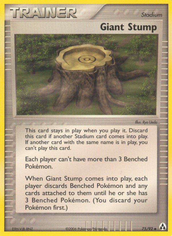 Giant Stump (75/92) [EX: Legend Maker] | Gam3 Escape
