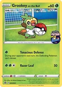 Grookey on the Ball (003/005) [Miscellaneous Cards] | Gam3 Escape