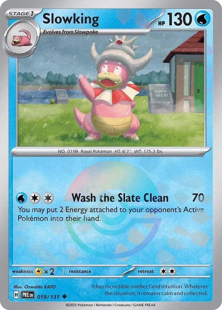 Slowking (019/131) (Poke Ball Pattern) [Scarlet & Violet: Prismatic Evolutions] | Gam3 Escape