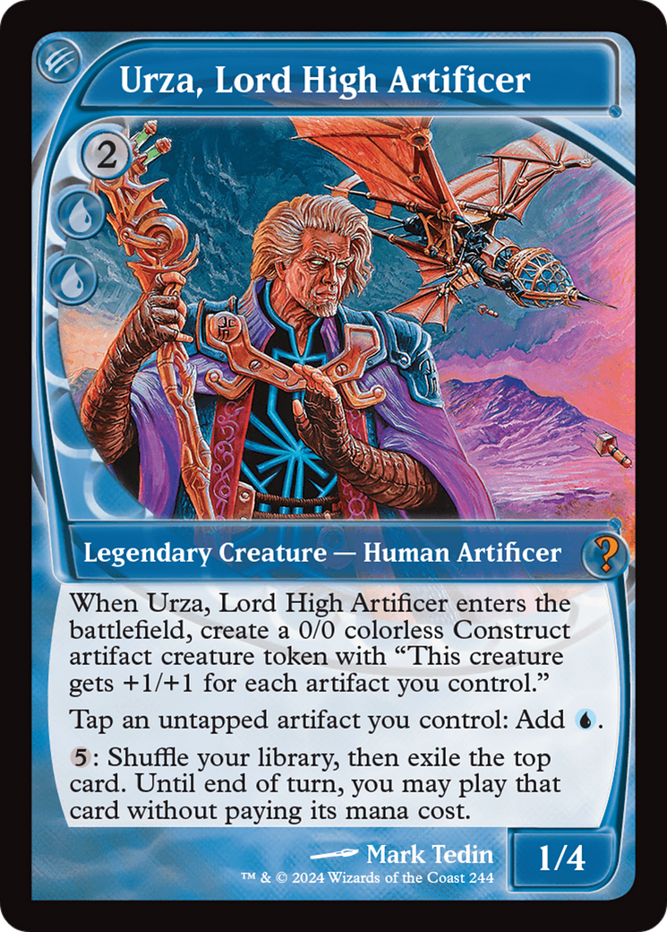 Urza, Lord High Artificer (Future Sight) [Mystery Booster 2] | Gam3 Escape