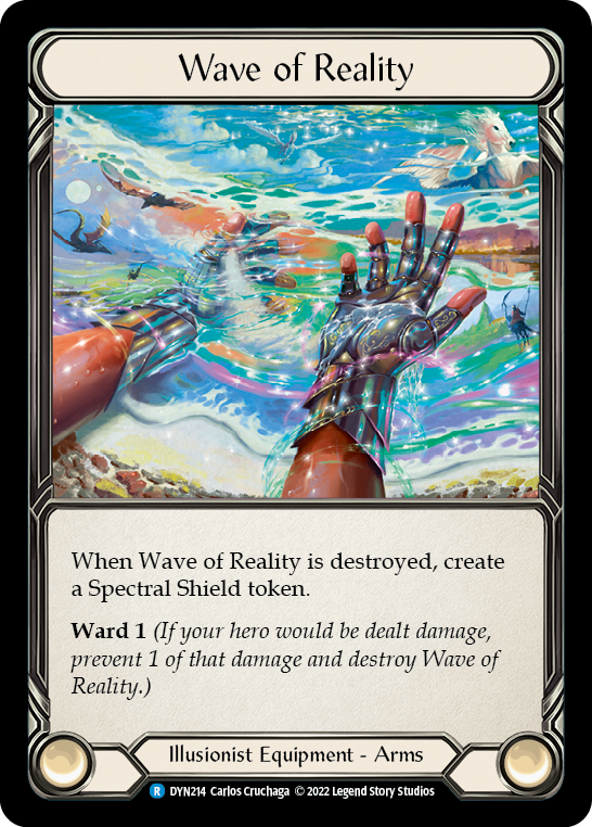 Wave of Reality [DYN214] (Dynasty)  Rainbow Foil | Gam3 Escape