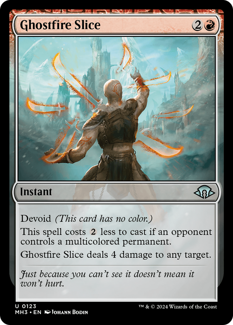 Ghostfire Slice [Modern Horizons 3] | Gam3 Escape