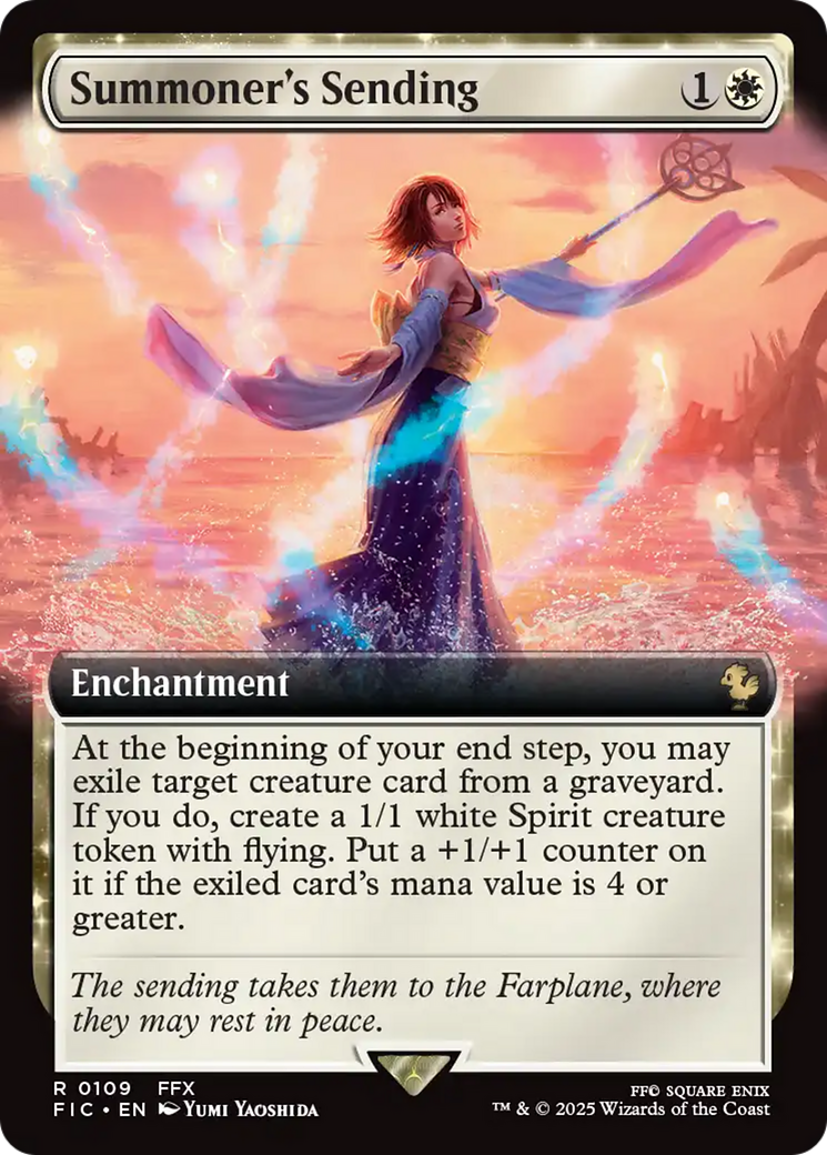 Summoner's Sending (Extended Art) [FINAL FANTASY Commander] | Gam3 Escape