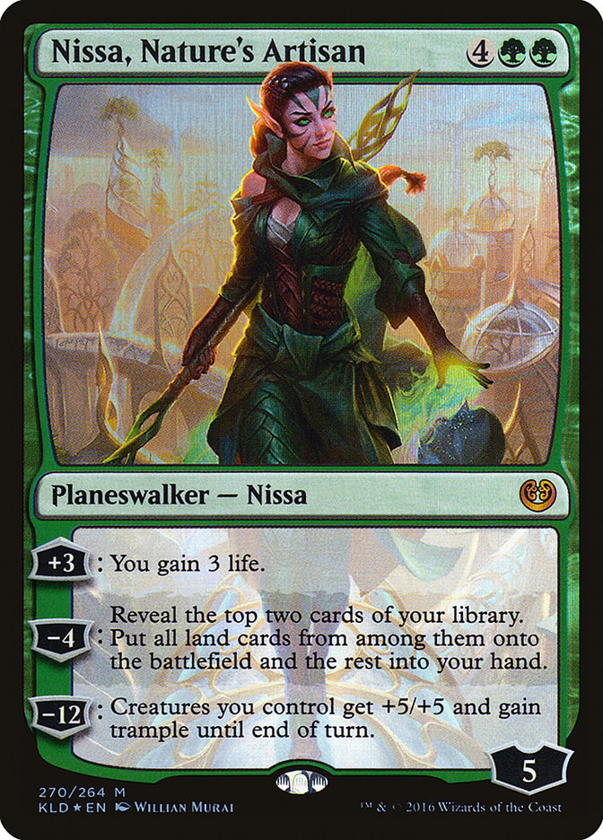 Nissa, Nature's Artisan [Kaladesh] | Gam3 Escape