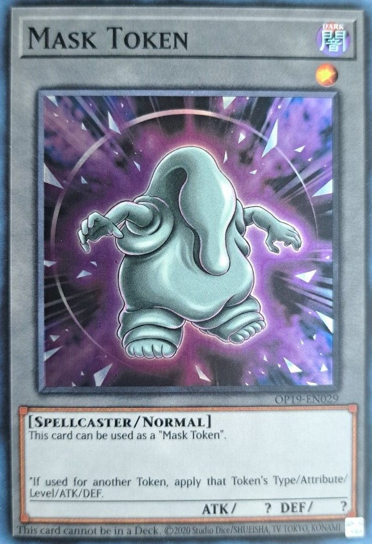 Mask Token [OP19-EN029] Super Rare | Gam3 Escape