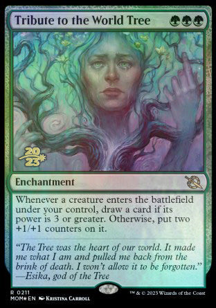 Tribute to the World Tree [March of the Machine Prerelease Promos] | Gam3 Escape