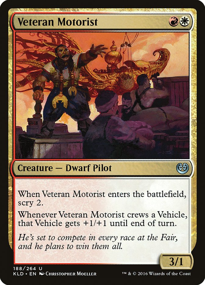 Veteran Motorist [Kaladesh] | Gam3 Escape