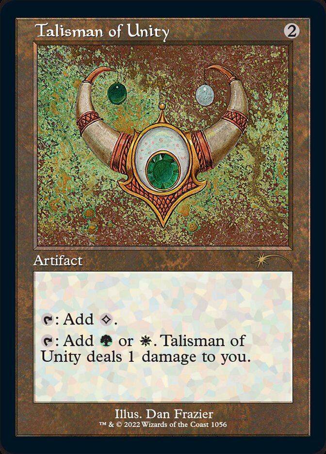 Talisman of Unity (Foil Etched) [Secret Lair Drop Series] | Gam3 Escape